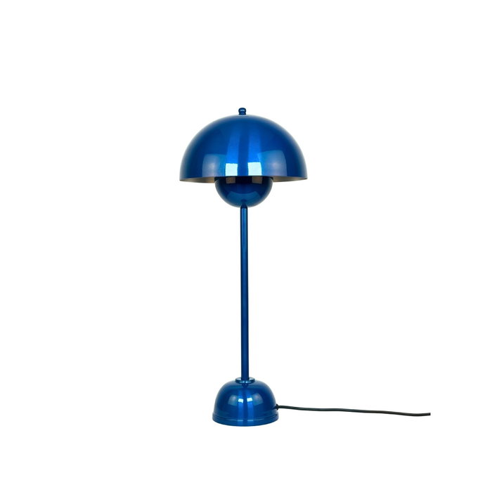 Opviq Lámpara de mesa de metal Azul Opviq Lámpara de mesa de metal Azul